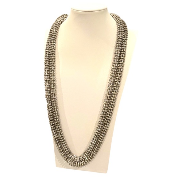 ✨ Glamorous Crystal Rhinestone Rope Necklaces (Set of 2) ✨ - Picture 4 of 9